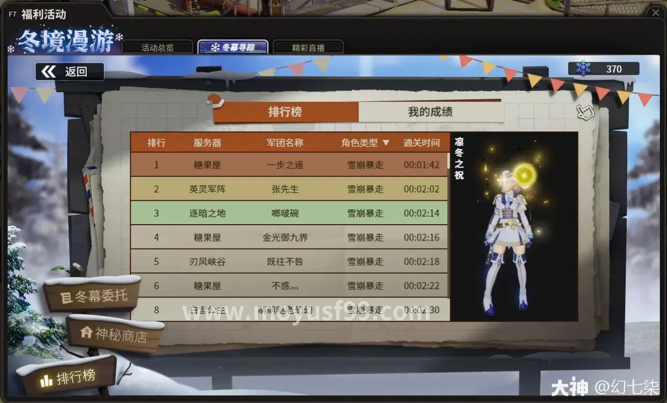 魔域职业